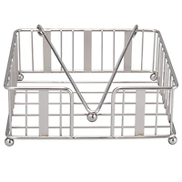 Laura Ashley Aristo Satin Napkin Holder with Weighted Arm