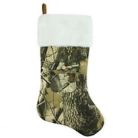 20.5" Camouflage Christmas Stocking with Pocket