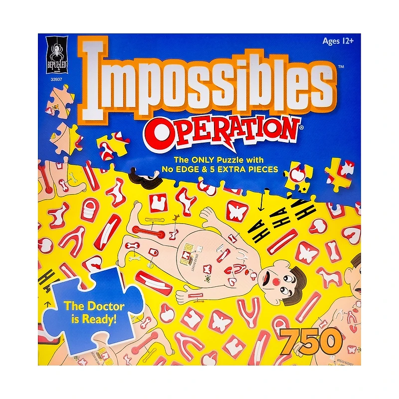 Impossibles Puzzle - Hasbro Operation: 750 Pcs