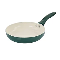Gibson Home® 11-Piece Green Gazebo Ceramic Nonstick Aluminum Cookware Set