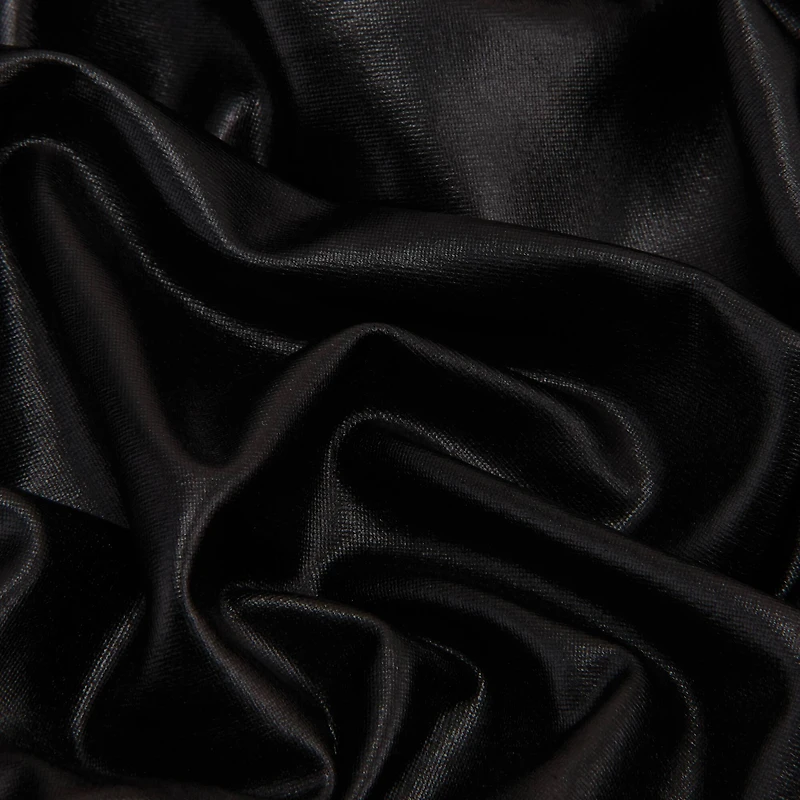 Cosplay by Yaya Han Metallic Black 4-Way Stretch Fabric
