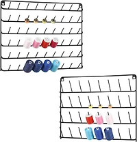 NEX™ Black 32-Spool Wall-Mounted Sewing Thread Rack, 2ct.