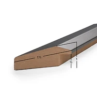 Frame USA Black Series Narrow Black Single Image Picture Frame with Mat