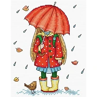 Mp Studia Autumn Walk Cross Stitch Kit