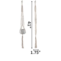Flora Bunda® 41" Hanging Macramé Planter Hanger