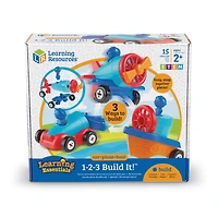 Learning Essentials - 1-2-3 Build It! Car-Plane-Boat