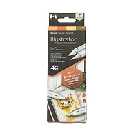 Spectrum Noir™ Illustrator Natural Dual-Tip Brush Markers