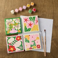 Vector Flowers Paint-by-Number Gallery Mini Kit by Artist's Loft®