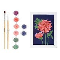 Pink Flower Paint-by-Number Framed Mini Kit by Artist's Loft®