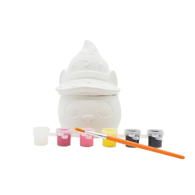 Witch Hat Ceramic Trinket Jar Kit by Creatology™