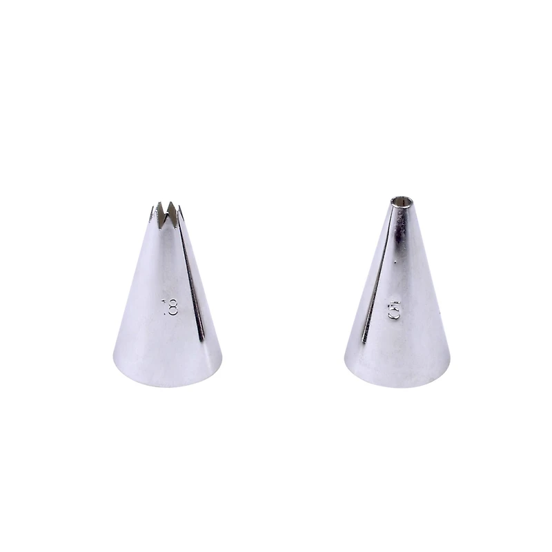 No. 5 Round & No. 18 Star Tip Set by Celebrate It™