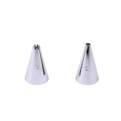 No. 5 Round & No. 18 Star Tip Set by Celebrate It™