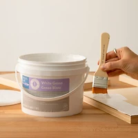 6 Pack: White Acrylic Gesso by Artist's Loft®, 64oz.