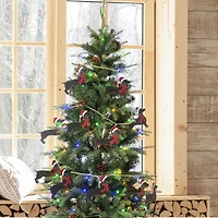 Glitzhome® 6ft. Metal Christmas Dog Garland Set