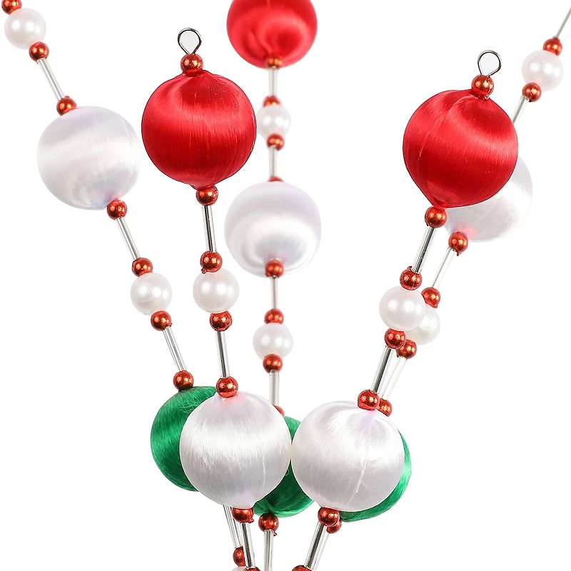 12" Ball Ornament Spray Pick by Ashland