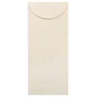 JAM Paper 4.75" x 11" Natural White Wove Policy Business Strathmore Envelopes, 25ct.