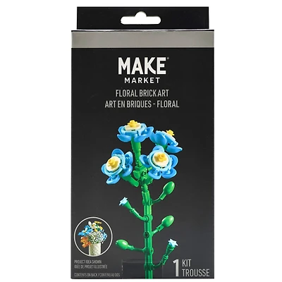 Forget-me-not Floral Brick Art Kit by Make Market®