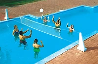 Swim Central 20ft. Pool Jam Basketball & Volleyball Swimming Pool Water Sports Combo Game