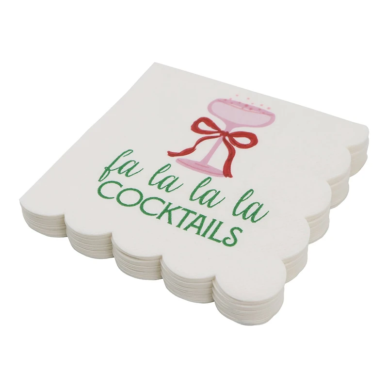 Fa La La La Beverage Napkins by Celebrate It™