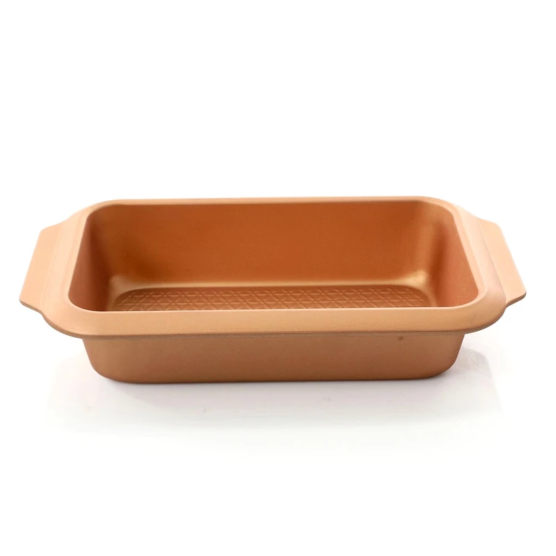 Gibson Home Richmound  Copper 4-Piece Nonstick Heavy Gauge Steel Bakeware Set