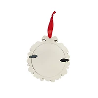 4" Unfinished DIY Wood Wreath Ornament by Make Market®