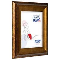 Frame USA Verona Wide Bronze Single Image Picture Frame