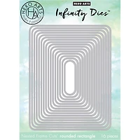 Hero Arts Infinity Dies-Rounded Rectangle