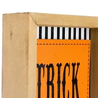 Happy Halloween Wooden Shadow Box Plaques Set