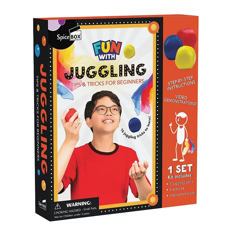 SpiceBox Fun with Juggling Tips & Tricks Master Kit