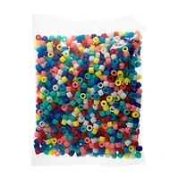 John Bead 6mm Assorted Opaque Mini Pony Beads, 1,000ct.