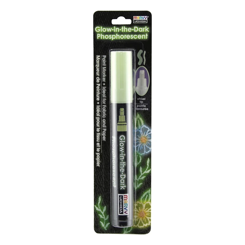 Marvy® Uchida Glow in the Dark DecoFabric Paint Marker