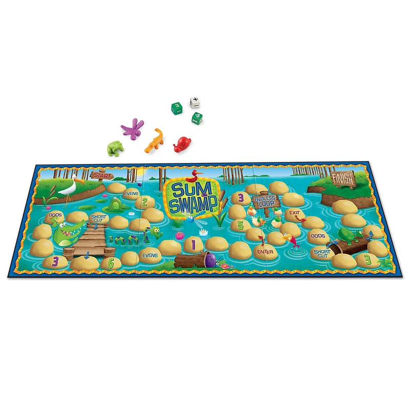 Learning Resources Sum Swamp Addition & Subtraction Game