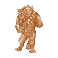 3D Crystal Puzzle - Disney Prince Adam/Beast (Brown): 49 Pcs