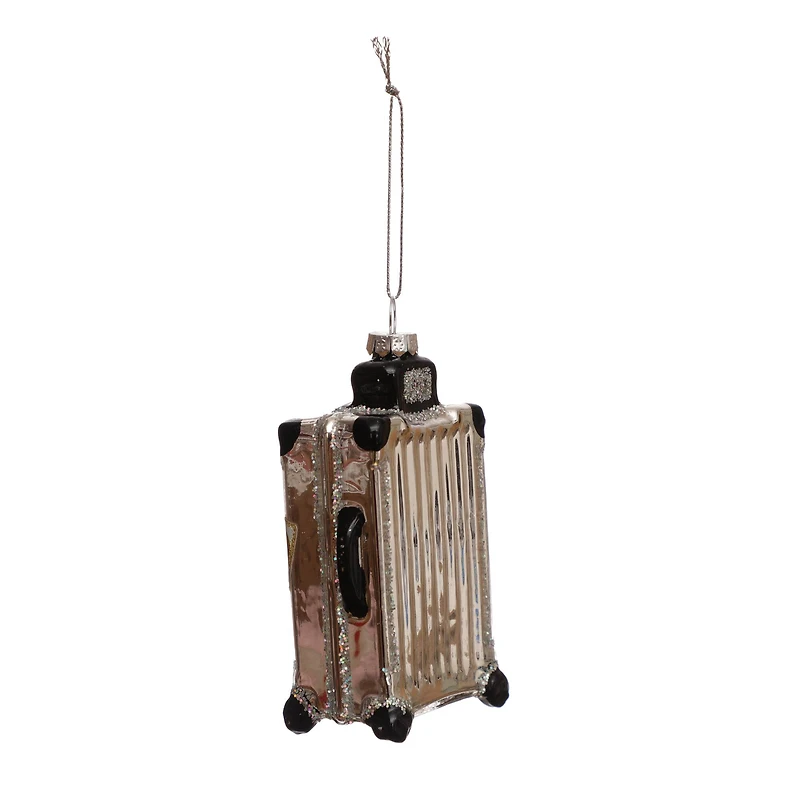4.5" Luggage Glass Ornament by Ashland®