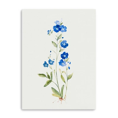 Petite Blue II Canvas Giclee