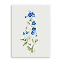 Petite Blue II Canvas Giclee