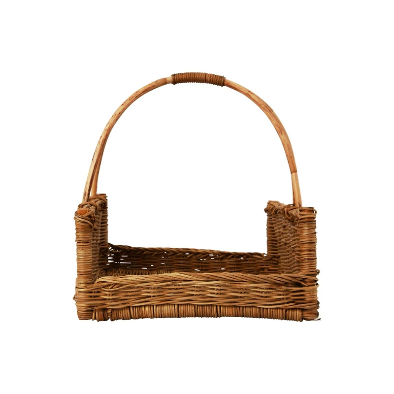 Hello Honey® 16" Natural Decorative Rattan Hanging Basket