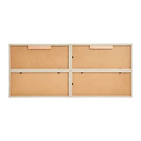 Hello Honey® NoSom Natural Sound Reducing 4-Panel Linen Blend Upholstered Headboard