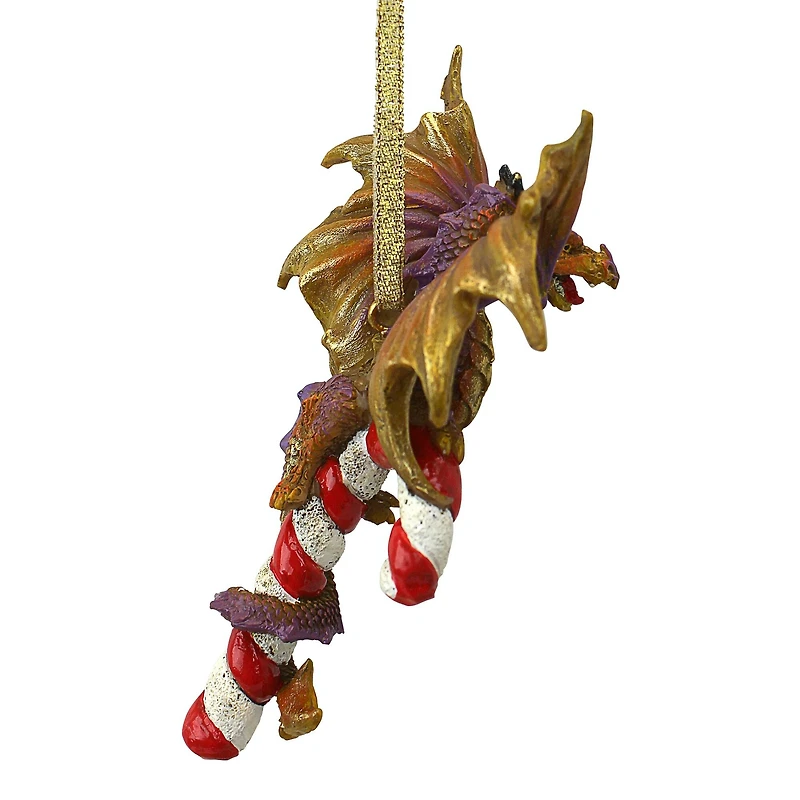 Design Toscano Cane and Abel the Dragon 2017 Ornament