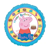 17" Peppa Pig Happy Birthday Foil Balloon