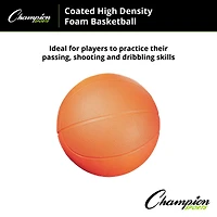 Champion Sports Size 3 Coated High Density Foam Basketball, 2ct.