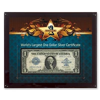 World's Largest Silver Certificate