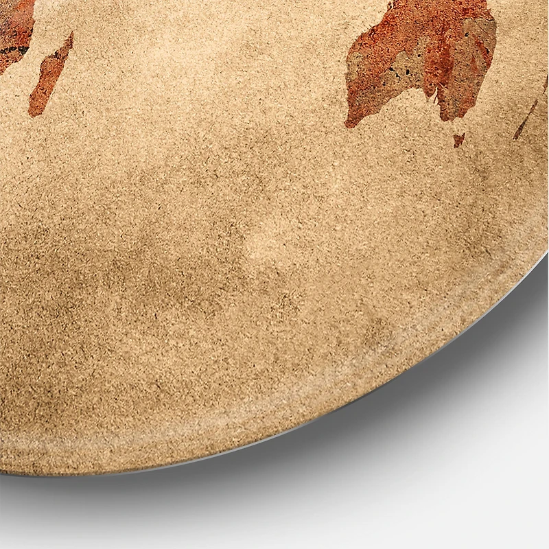 Designart - Ancient Map of The World VII