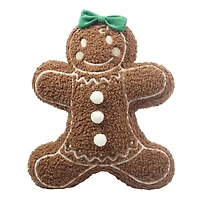18" Gingerbread Cookie Throw Pillow by Ashland®