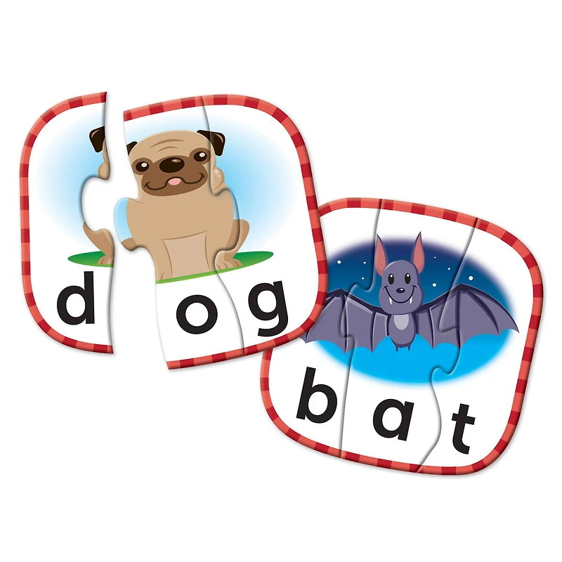 Learning Resources 3-Letter Word Puzzle Cards