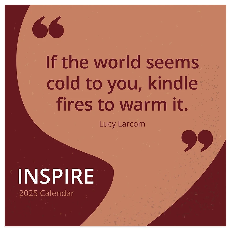 TF Publishing 2025 Inspire Mini Calendar