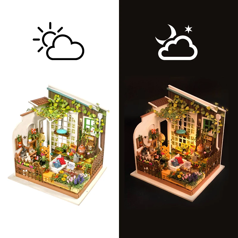 Rolife® Miller's Garden DIY Miniature House Kit