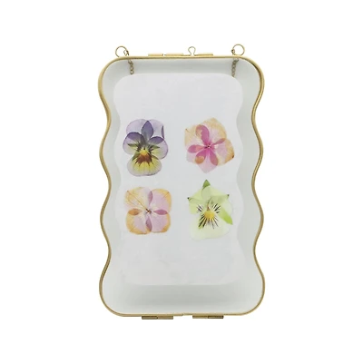 6" x 10" Wavy Edge Hanging Glass Frame by Ashland®