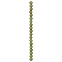 Green Ceramic Round Beads, 12mm by Bead Landing™
