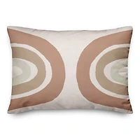 Sepia Rainbow Throw Pillow 14" x 20"
